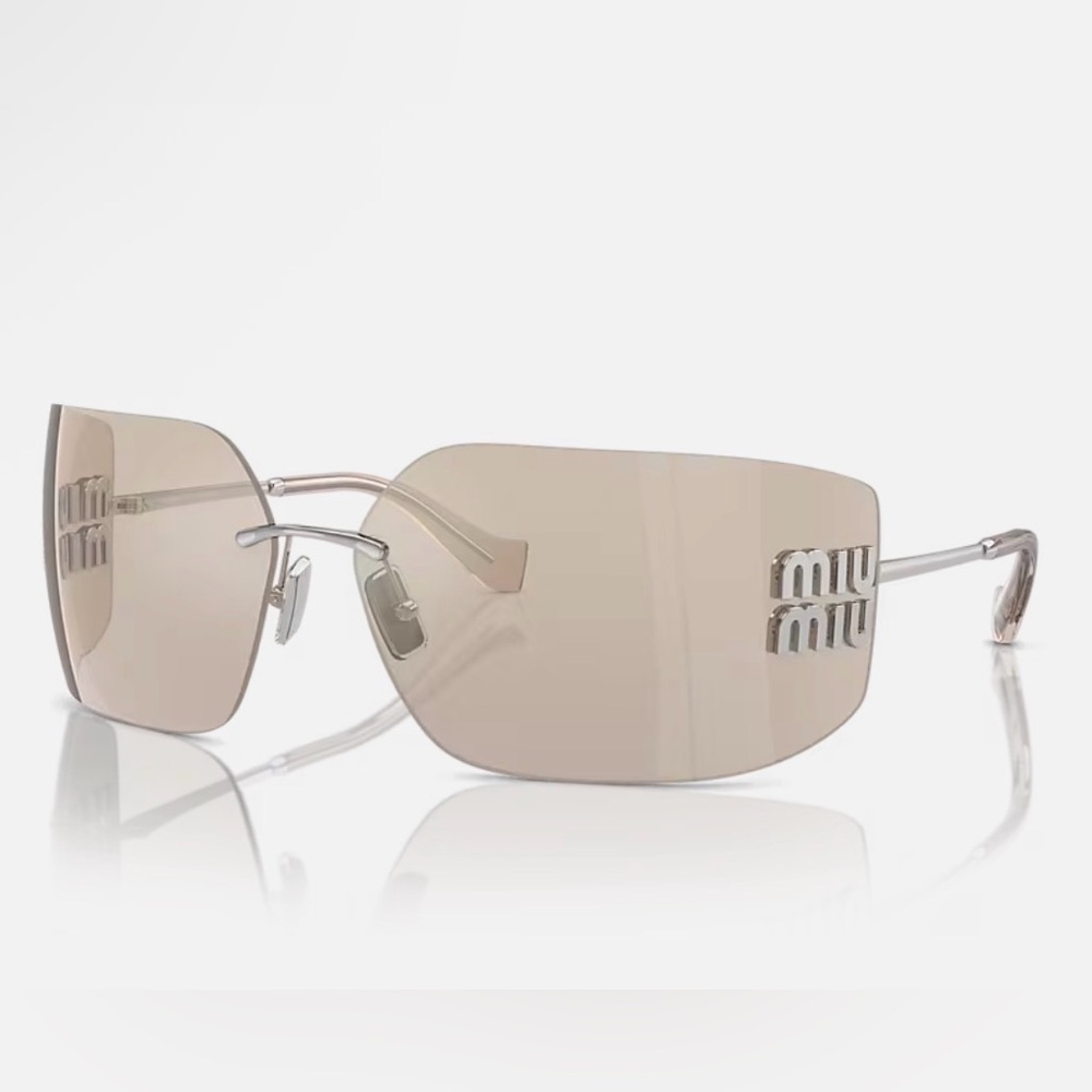 Miu Miu Beige Sunglasses